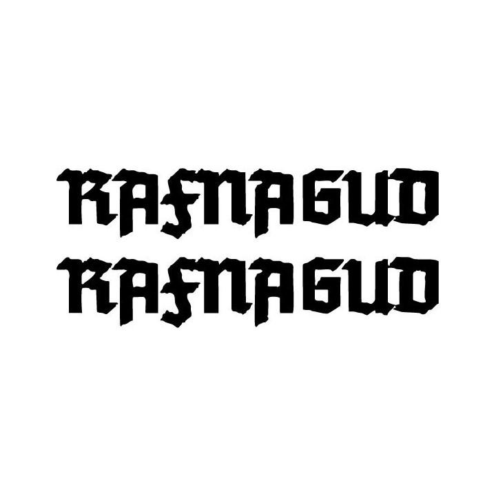 Rafnagud Stickers – Folk Metal Band Decals (2-Pack)