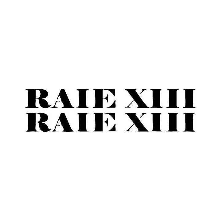 Raie XIII Band Stickers – Rock Music Decals (2-Pack)
