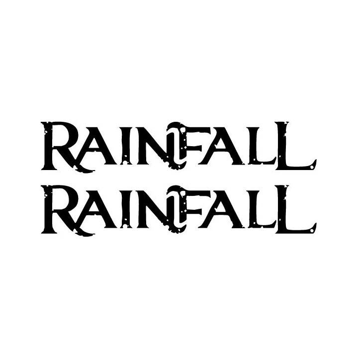 Rainfall Band Stickers – Melodic Rock Decals (2-Pack)