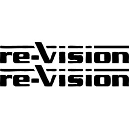 Re-Vision Band Stickers – Gothic Rock Decals (2-Pack)
