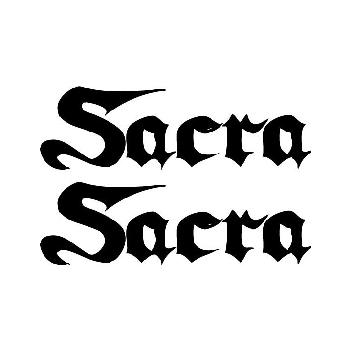 Sacra Stickers – Japanese Rock Band Decals (2-Pack)
