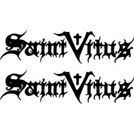 Saint Vitus Stickers – Doom Metal Decals (2-Pack)