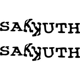 Sakkuth Stickers – Death Metal Band Decals (2-Pack)