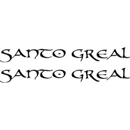 Santo Greal Stickers – Brazilian Rock Decals (2-Pack)