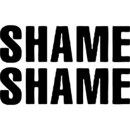 Shame Band Stickers – Songs of Praise Decals (2-Pack)