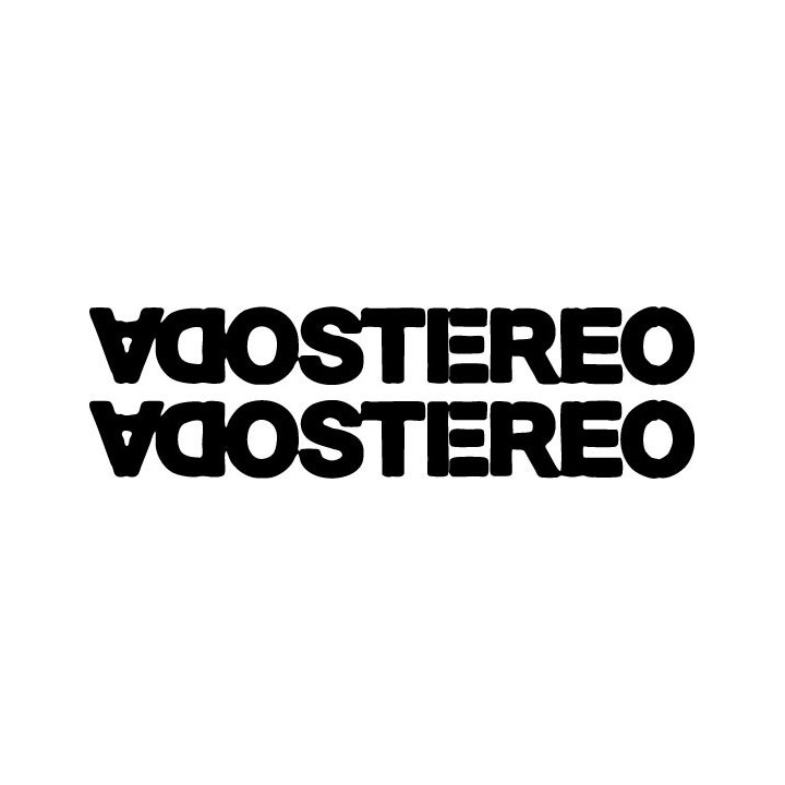 Soda Stereo Stickers – Rock en Español Decals (2-Pack)