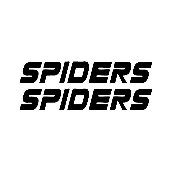Spiders Band Stickers – Swedish Hard Rock Decals (2-Pack)