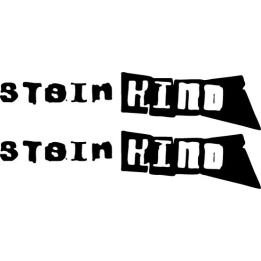 Steinkind Stickers – Industrial EBM Music Decals (2-Pack)