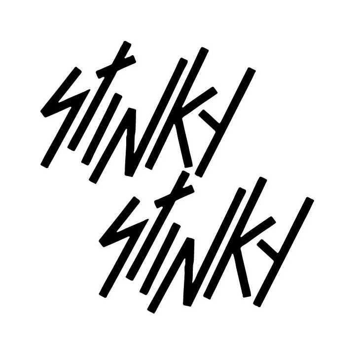 Stinky Stickers – French Hardcore Punk Decals (2-Pack)