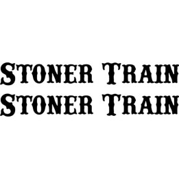 Stoner Train Stickers – Southern Rock Decals (2-Pack)