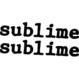 Sublime Stickers – Ska Punk Band Decals (2-Pack)