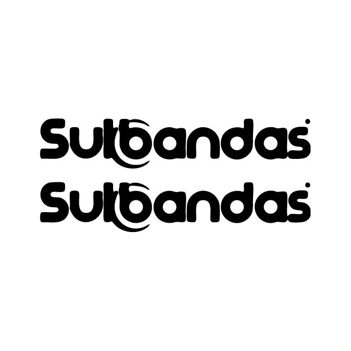 Sulbandas Stickers – Rock Band Logo Decals (2-Pack)