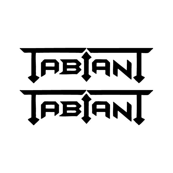 Tabiant Band Stickers – Rock Music Decals (2-Pack)