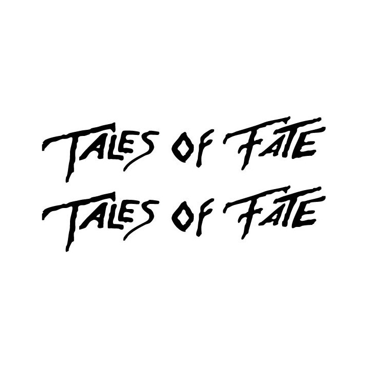 Tales of Fate Stickers – Symphonic Metal Decals (2-Pack)