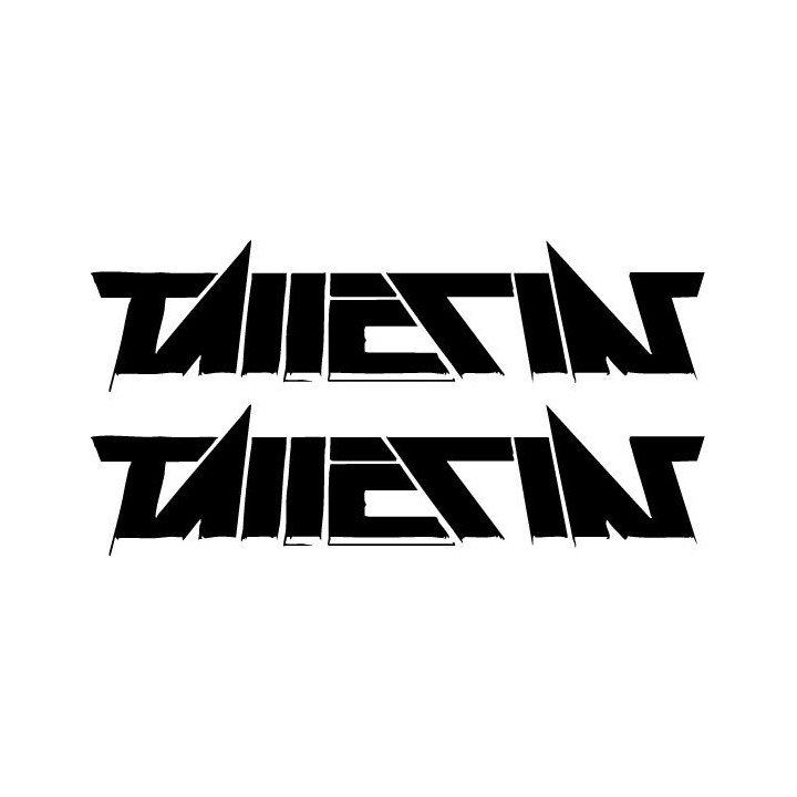 Taliesin Band Stickers – Heavy Metal Decals (2-Pack)