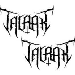 Talrak Stickers – Black Metal Band Logo Decals (2-Pack)