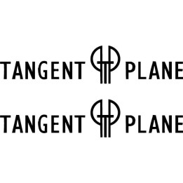 Tangent Plane Stickers – Progressive Metal Decals (2-Pack)