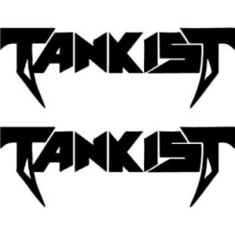 Tankist Stickers – Estonian Thrash Metal Decals (2-Pack)