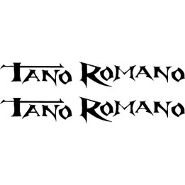 Tano Romano Stickers – Argentine Metal Decals (2-Pack)