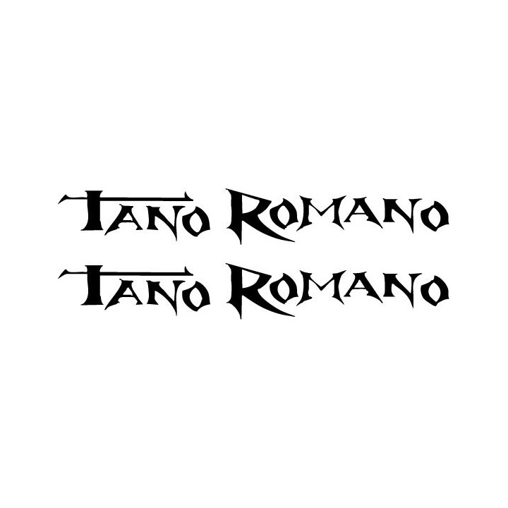 Tano Romano Stickers – Argentine Metal Decals (2-Pack)
