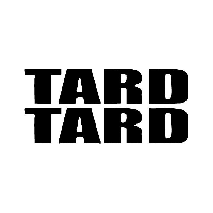 Tard Band Stickers – Alternative Rock Decals (2-Pack)