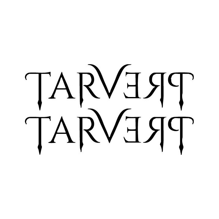 Tarverp Band Stickers – Metal Logo Decals (2-Pack)