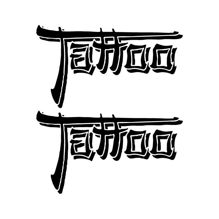 Tattoo Rock Band Stickers – Music Decals (2-Pack)