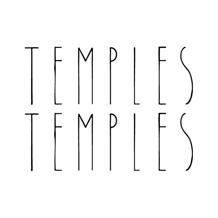 Temples Band Stickers – Psychedelic Rock Decals (2-Pack)