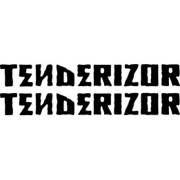 Tenderizor Stickers – Death Metal Band Decals (2-Pack)
