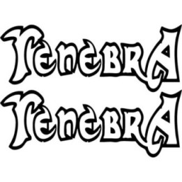 Tenebra Stickers – Italian Stoner Rock Decals (2-Pack)