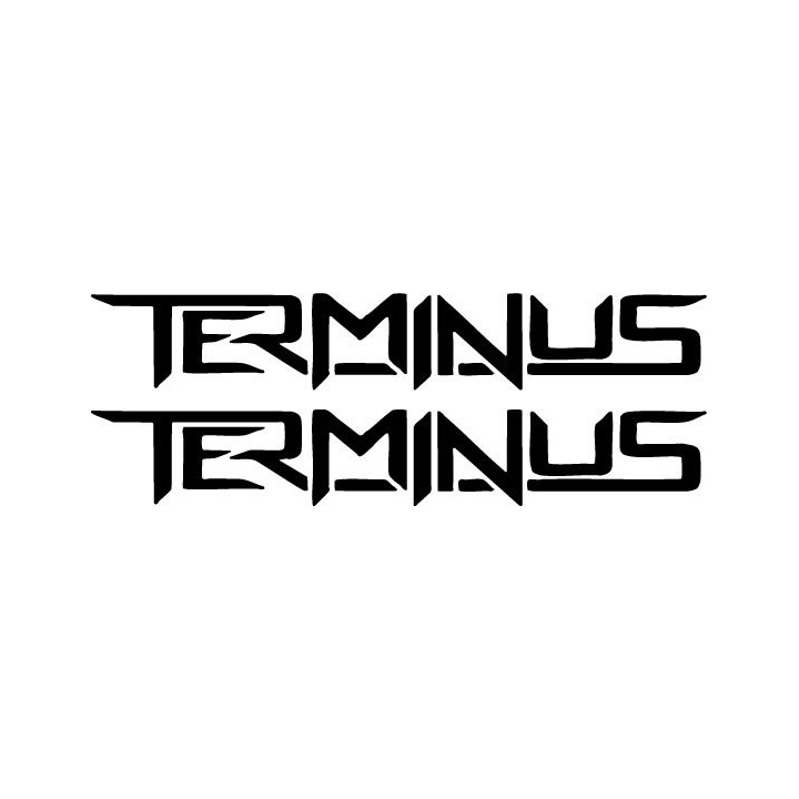 Terminus Band Stickers – Heavy Metal Decals (2-Pack)