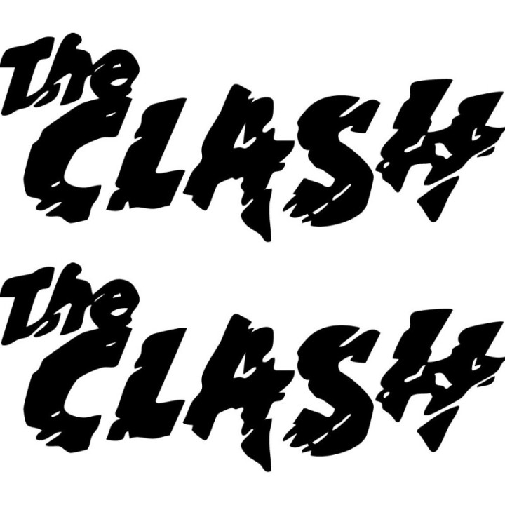 The Clash Stickers – London Calling Punk Decals (2-Pack)