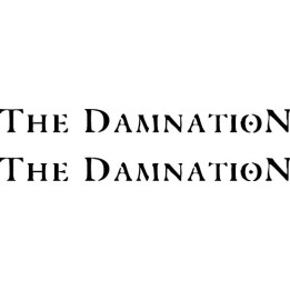 The Damnation Band Stickers – Metal Logo Decals (2-Pack)