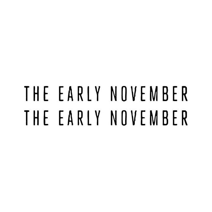 The Early November Stickers – Emo Rock Decals (2-Pack)