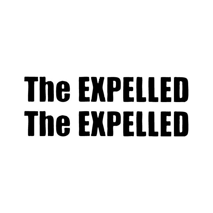 The Expelled Stickers – Punk Rock Band Decals (2-Pack)
