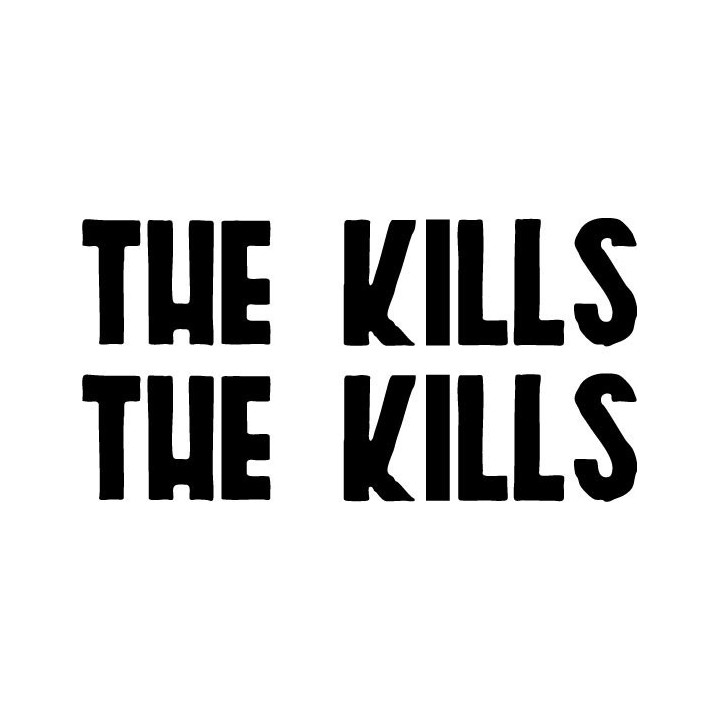 The Kills Stickers – Indie Rock Music Decals (2-Pack)