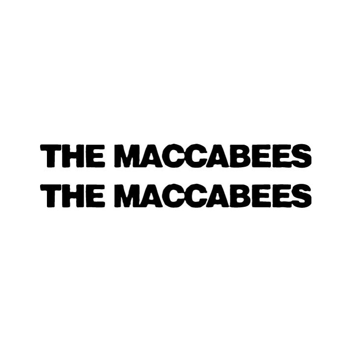 The Maccabees Stickers – Indie Rock Band Decals (2-Pack)