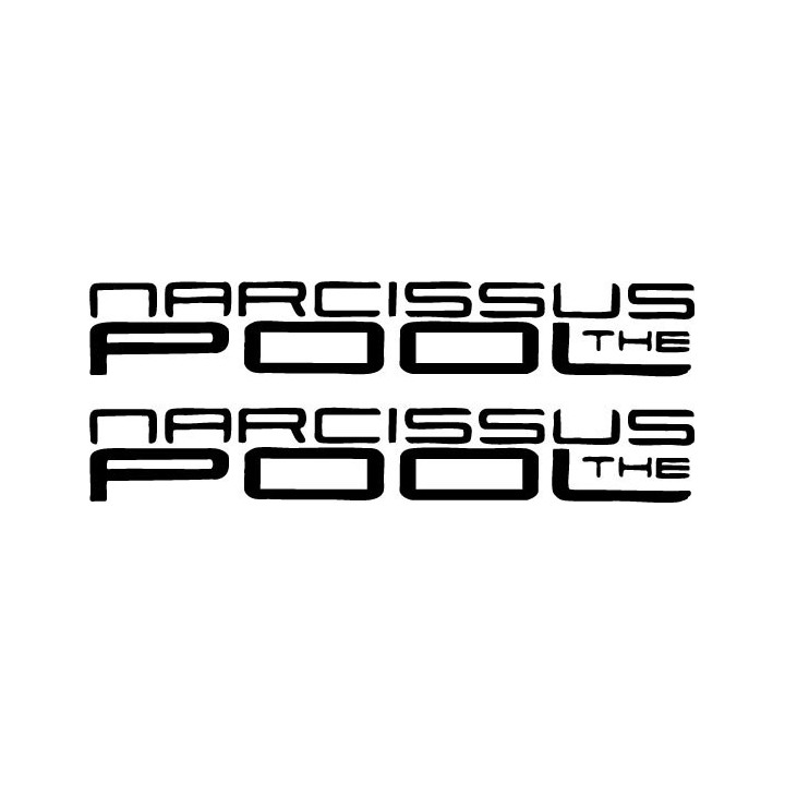 The Narcissus Pool Stickers – Band Decals (2-Pack)