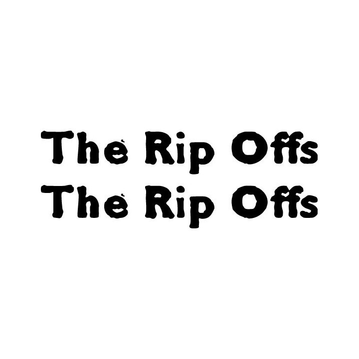 The Rip Offs Stickers – Garage Punk Decals (2-Pack)