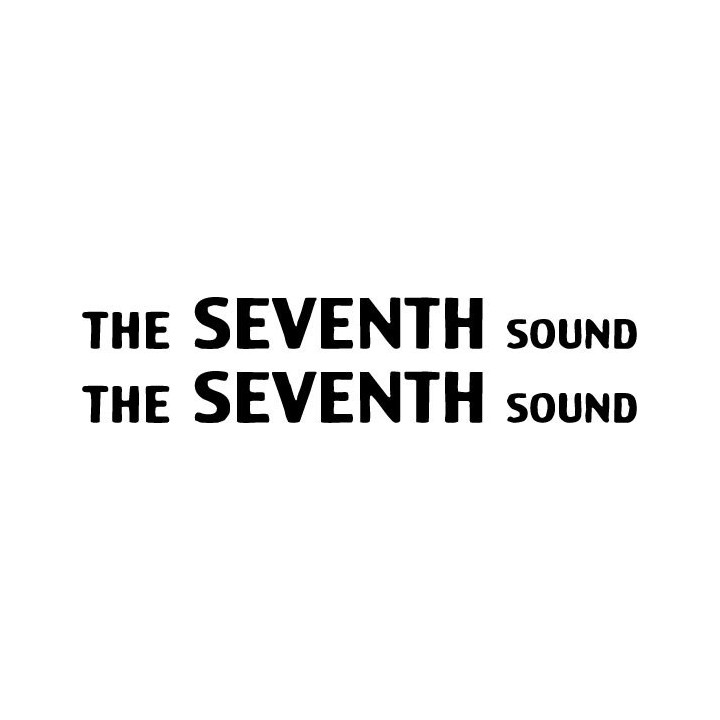 The Seventh Sound Stickers – Rock Band Decals (2-Pack)