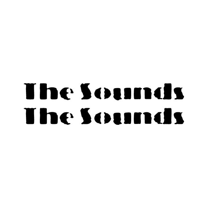 The Sounds Stickers – New Wave Band Decals (2-Pack)