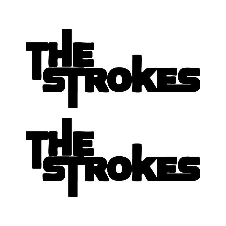 The Strokes Stickers – Is This It Indie Rock Decals (2-Pack)