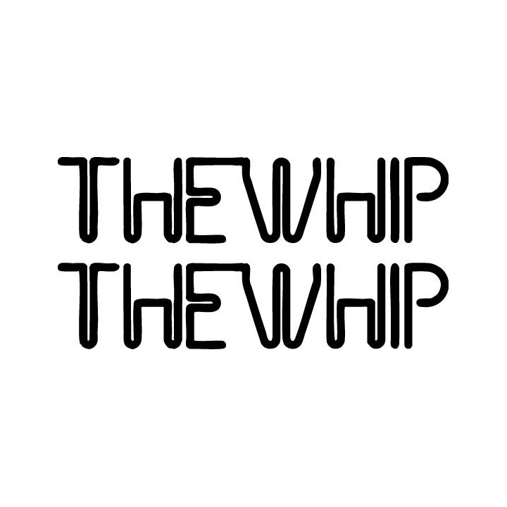 The Whip Stickers – Indie Dance Music Decals (2-Pack)