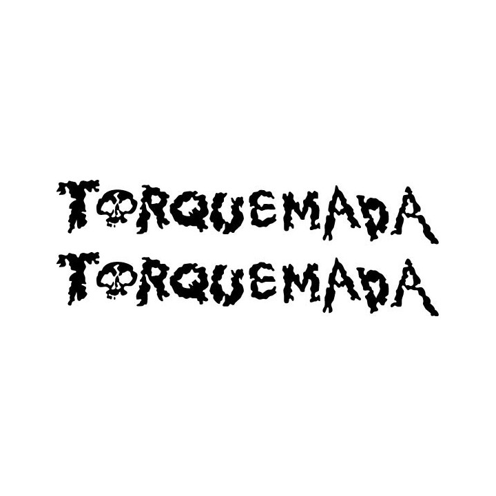 Torquemada Stickers – Death Metal Band Decals (2-Pack)