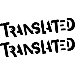 Translated Band Stickers – Rock Music Decals (2-Pack)