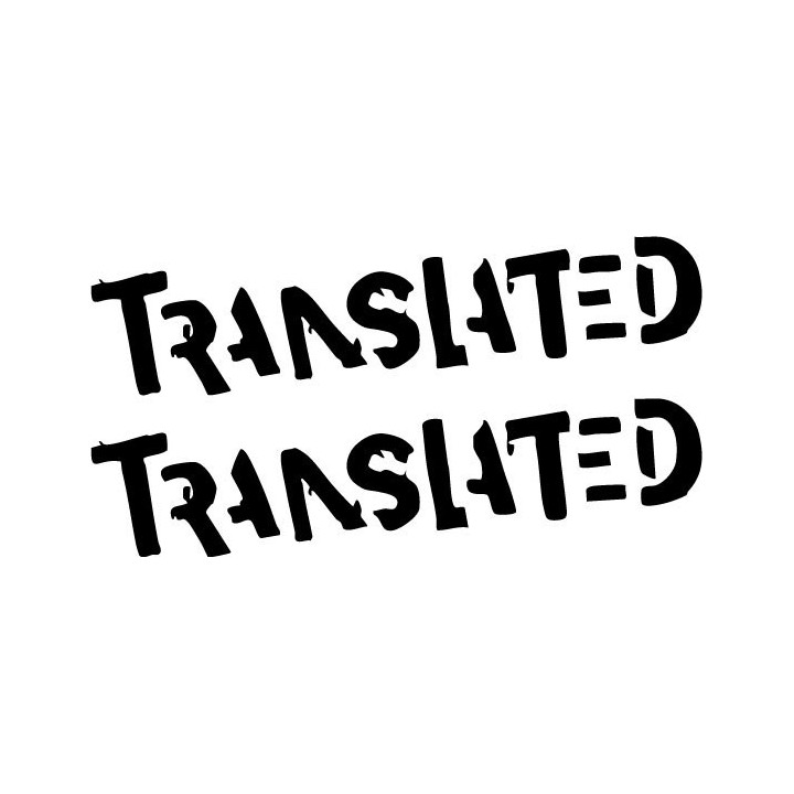 Translated Band Stickers – Rock Music Decals (2-Pack)