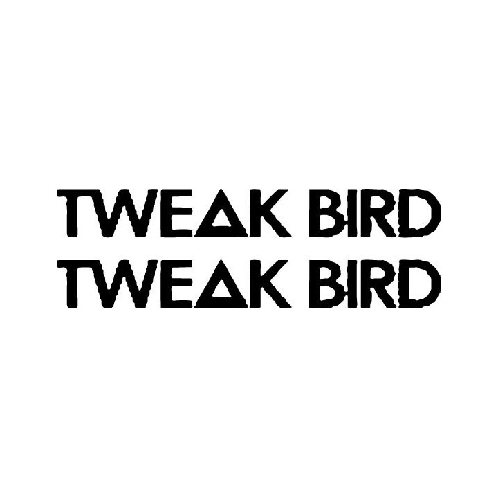 Tweak Bird Stickers – Stoner Rock Band Decals (2-Pack)