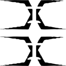 X Japan Stickers – Visual Kei J-Rock Decals (2-Pack)
