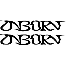 Unborn Band Stickers – Metal Music Decals (2-Pack)