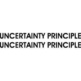 Uncertainty Principle Stickers – Doom Metal Decals (2-Pack)